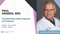 SD CE: The Dental Wear Patient, Diagnosis and Treatment
