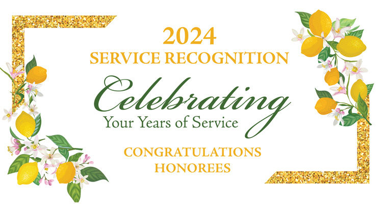 2024 Service Recognition Celebrations 