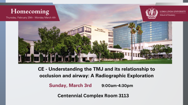 SD CE: Understanding the TMJ and it's relationship to occlusion and airway