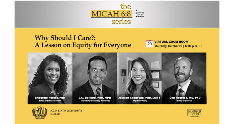 the Micah 6:8 Series: Why Should I Care?: A Lesson on Equity for Everyone