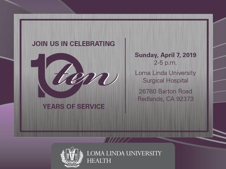 Surgical Hospital 10 Year Anniversary