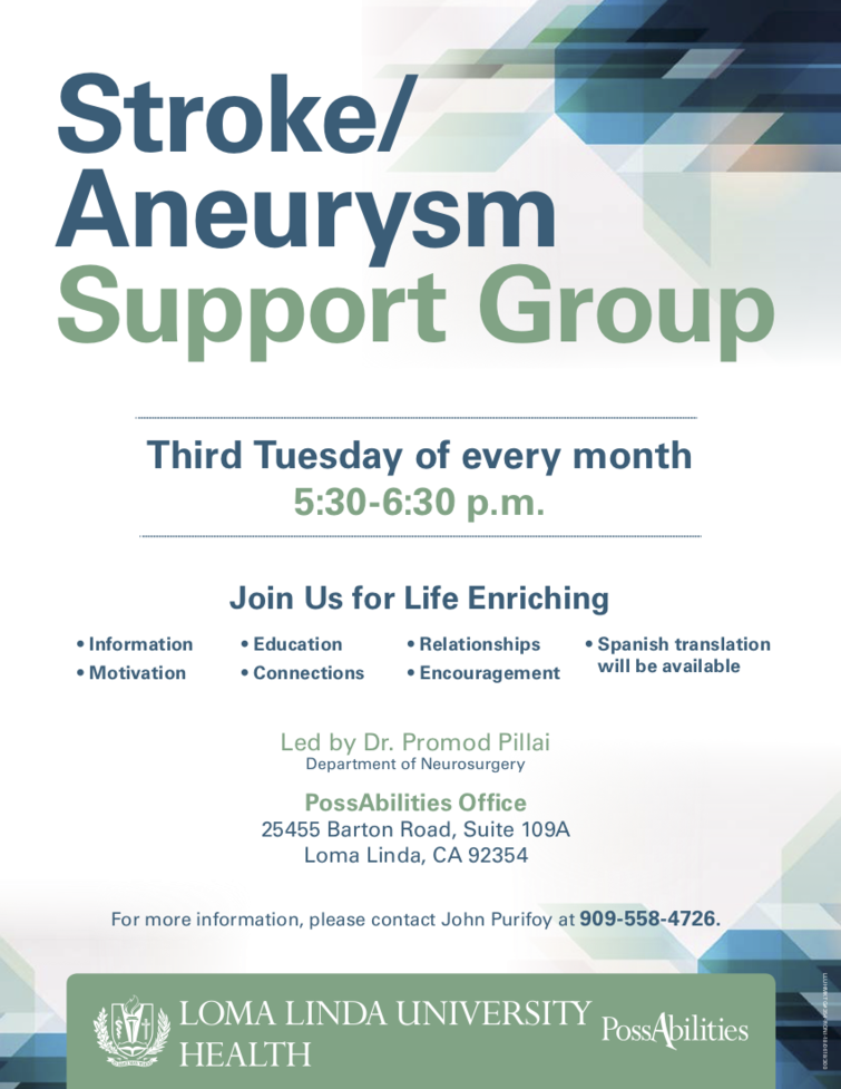 Stroke/Aneurysm Support Group
