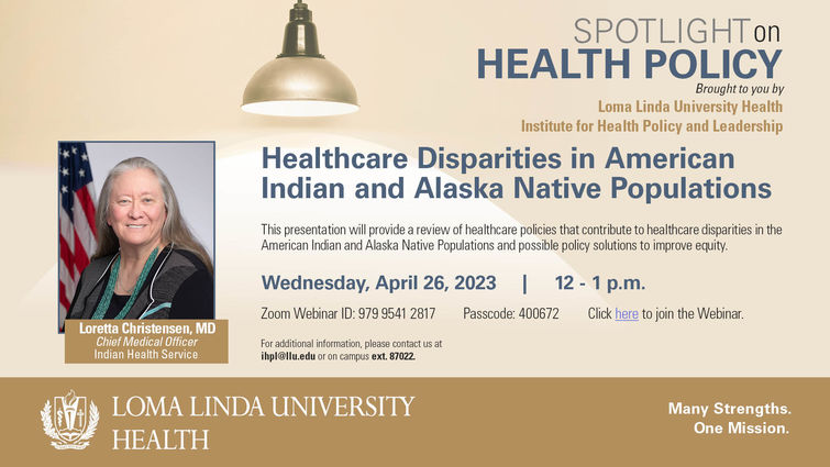 Spotlight on Health Policy. Healthcare Disparities in American Indian and Alaska Native Populations