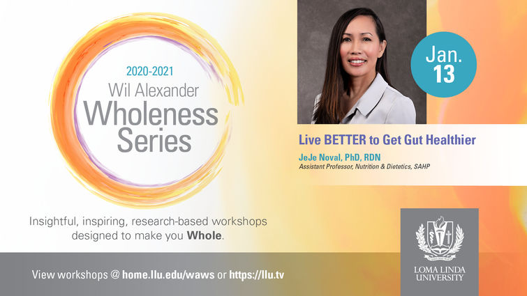 Wil Alexander Wholeness Series Workshop - Live BETTER to get Gut Healthier