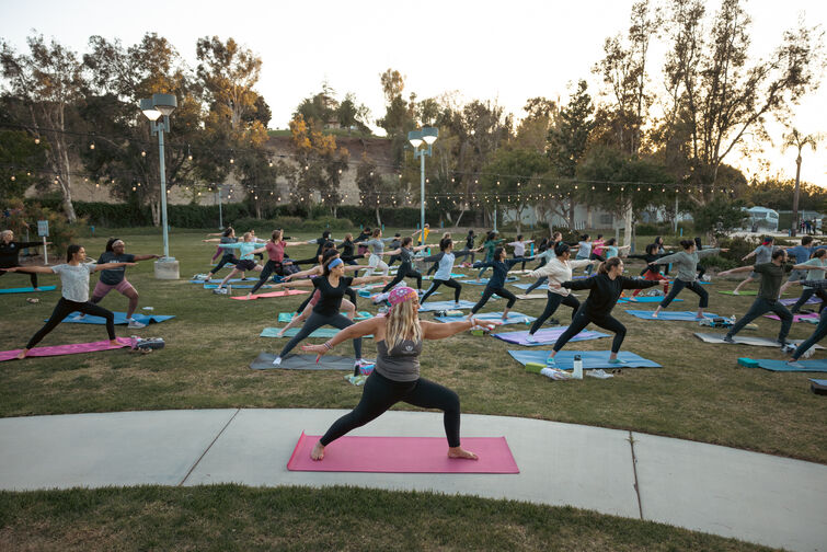 Fitness Frenzy: Pool Side Yoga