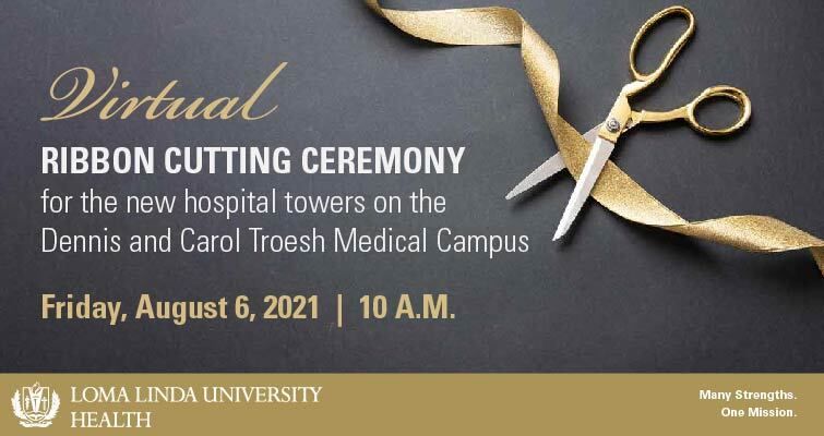 New Hospital Towers Ribbon Cutting - Dennis and Carol Troesh Medical Campus 