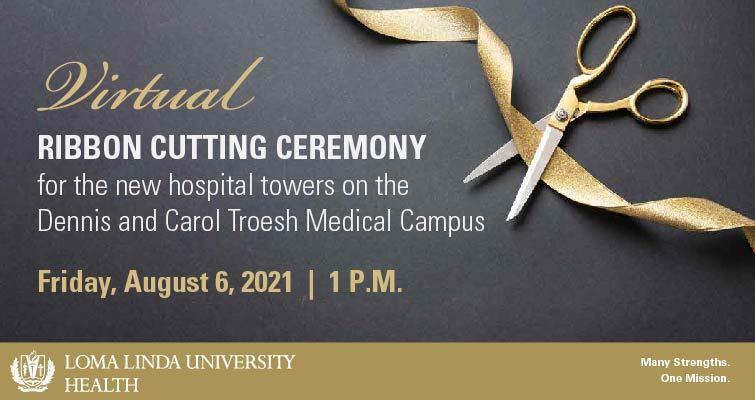 New Hospital Towers Ribbon Cutting - Dennis and Carol Troesh Medical Campus