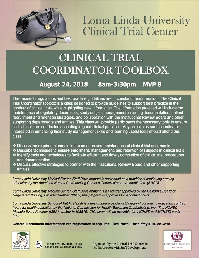 clinical-trial-coordinator-toolbox-events-loma-linda-university-health