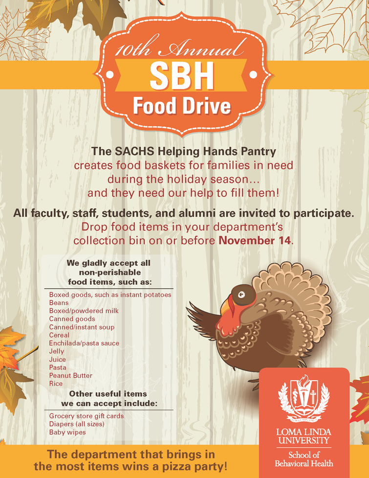 10th Annual SBH Food Drive