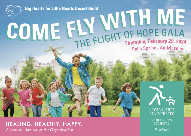Big Hearts for Little Hearts Desert Guild - Come Fly with Me 2024