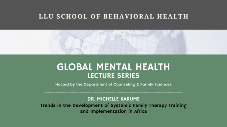 Global Mental Health Lecture Series: Dr. Michelle Karume