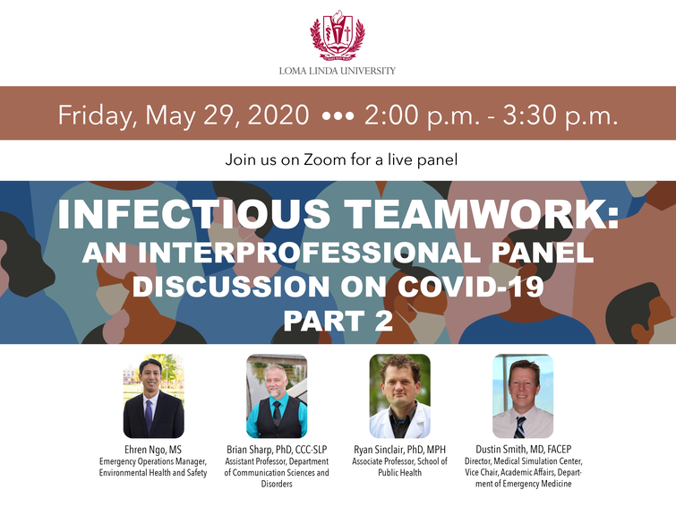 Infectious Teamwork: An interprofessional panel discussion on COVID-19, Part 2