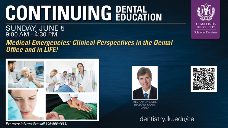SD-CE Medical Emergencies: Clinical Perspectives in the Dental Office and in LIFE!