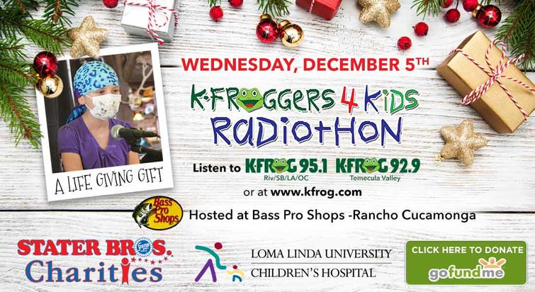 Stater Bros. Charities K-Froggers for Kids Radiothon