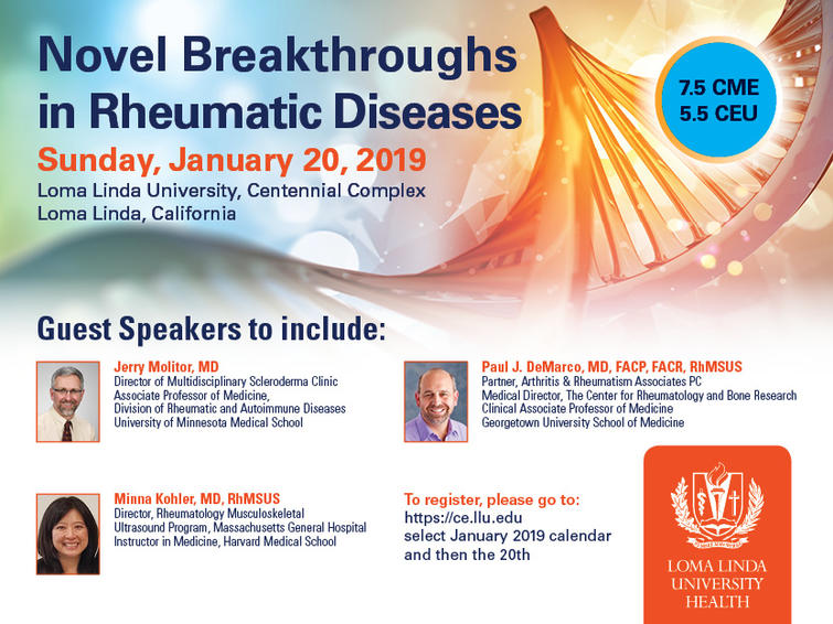 Autoimmunity Symposium: Novel Breakthroughs in Rheumatic Diseases