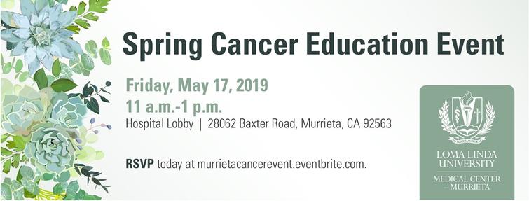 Spring Cancer Education Event