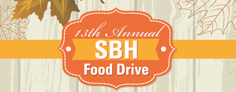 13th Annual SBH Food Drive!