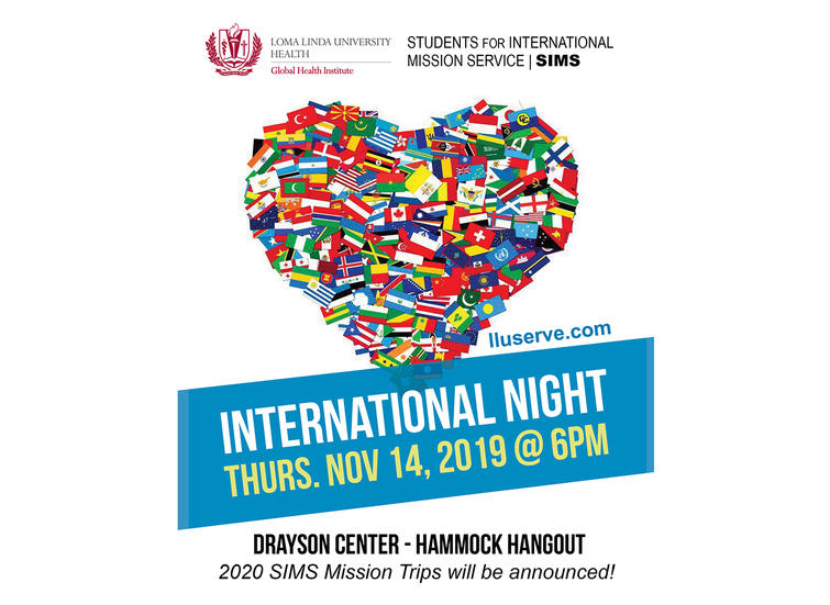 International Night - Students for International Mission Service (SIMS) 