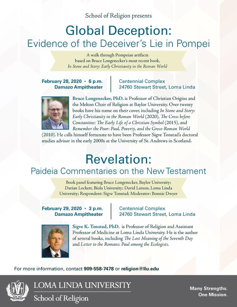Global Deception: Evidence of the Deceiver’s Lie in Pompei